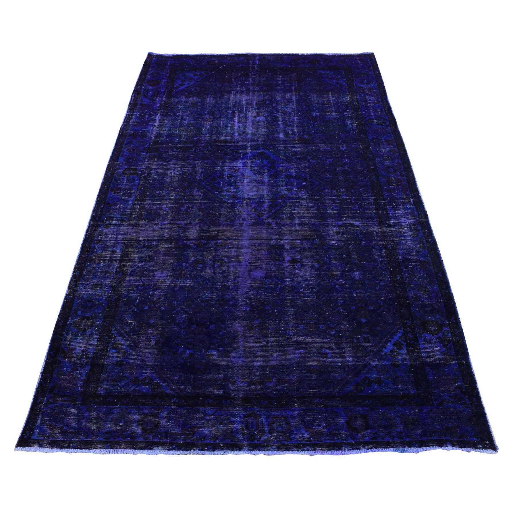 Overdyed & Vintage Rugs LUV728307